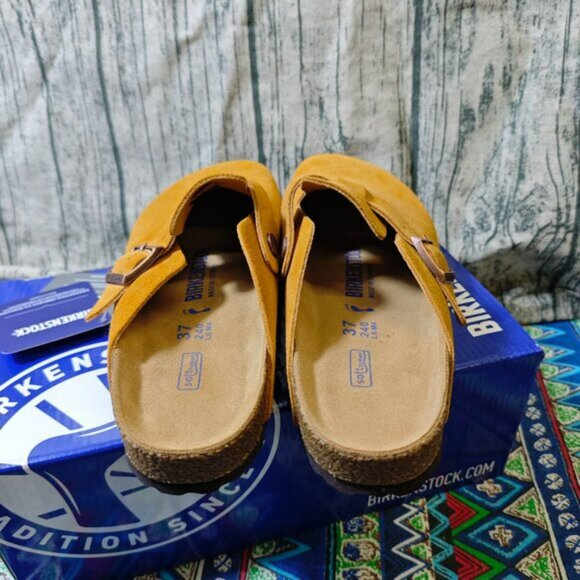 🔆‼New Birkenstock Boston Soft Footbed Suede Leather🍠🥪 - Picture 4 of 6
